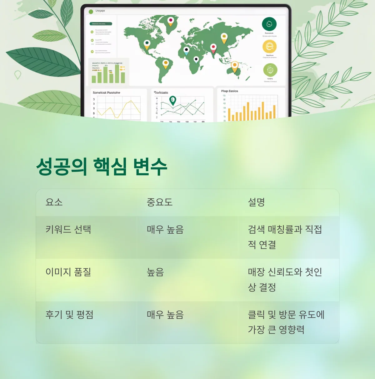효율을 결정짓는 핵심 변수들